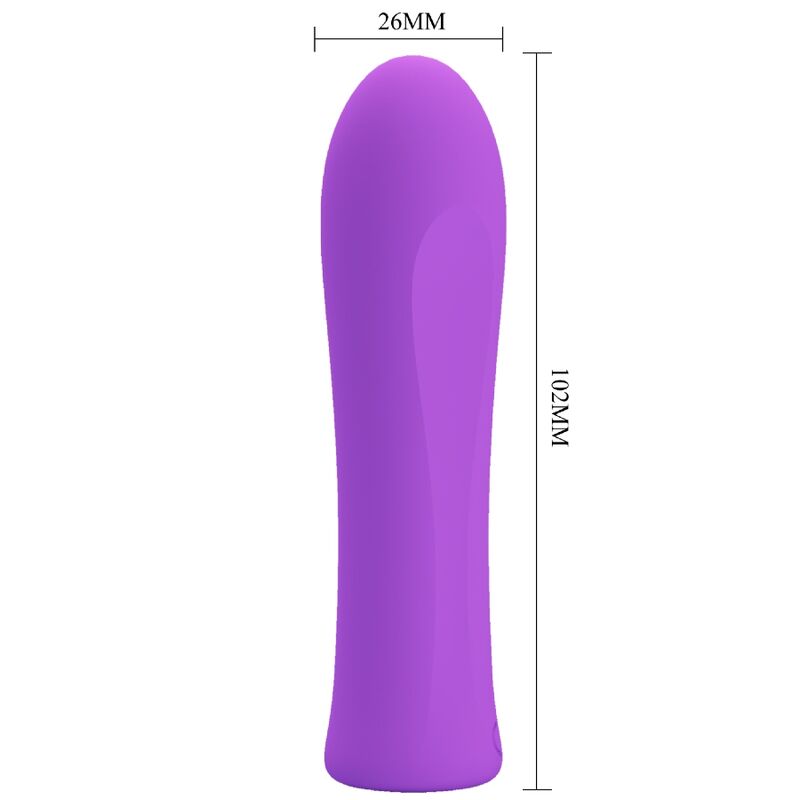 Pretty Love Flirtation Pretty Love - Alfreda Super Power Vibrator Aqua Purple