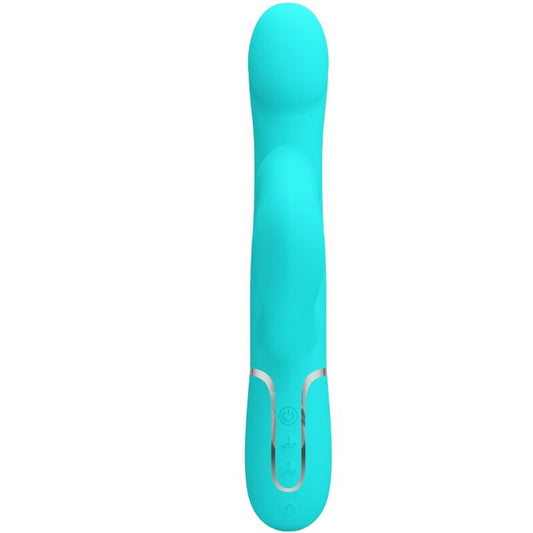 Pretty Love Flirtation Pretty Love - Rabbit Vibrator Pearls Aqua Green