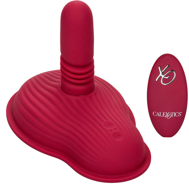 Calexotics Rider Massager Double Motor Remote Control Red
