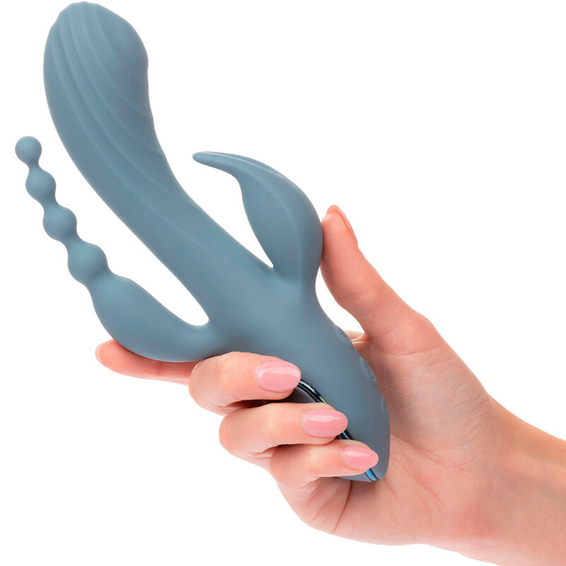 Calexotics Vibrator Triple Ecstasy Grey