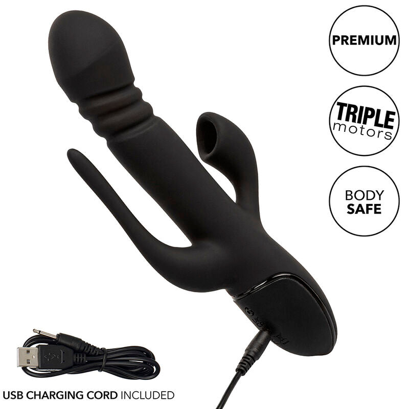 Calexotics Vibrator Triple Euphoria Black