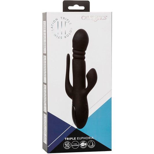 Calexotics Vibrator Triple Euphoria Black