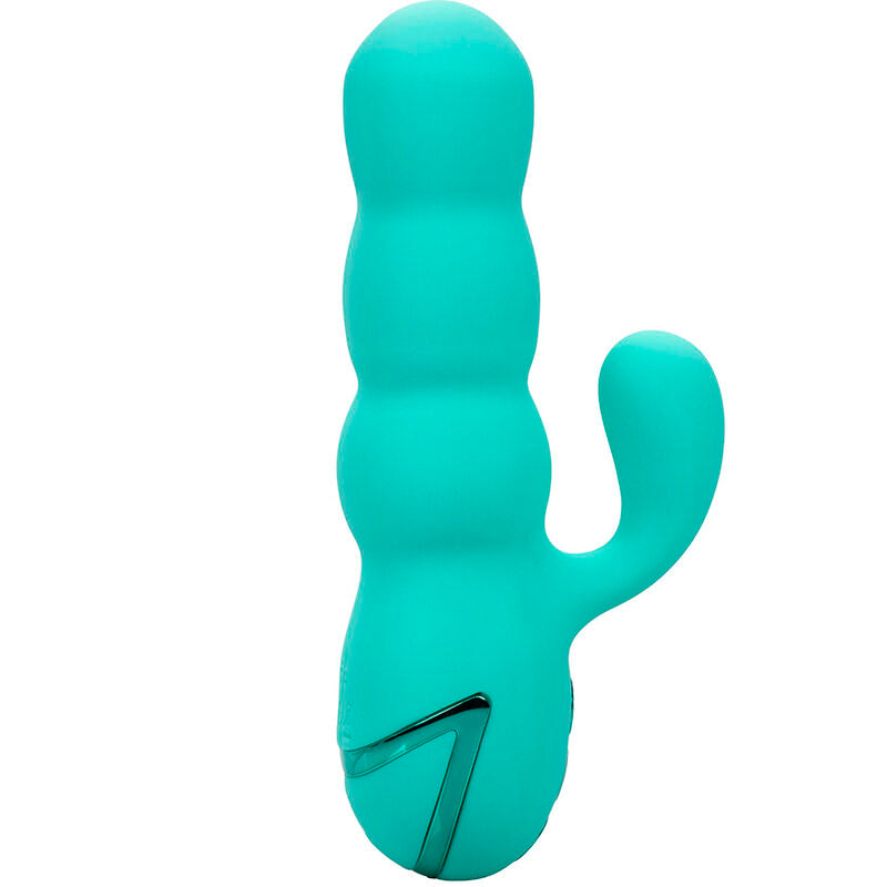 Calexotics Del Mar Diva Vibrator Rabbir Aqua Green By California Dreaming