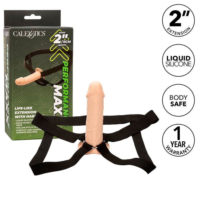 Calexotics Performance Maxx Life-Like Extension With Harness Light Skin