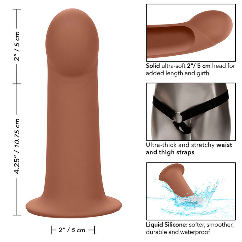 Calexotics Performance Maxx Extension With Harness Brown Skin