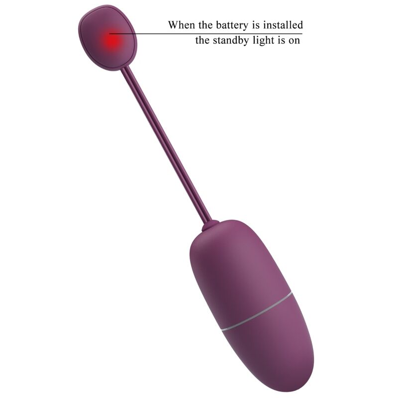 Pretty Love Bottom Pretty Love - Nymph Vibrating Egg App Controlled Lila