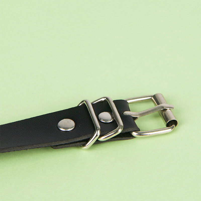 Subblime Fetish Subblime - Leather Chainbelt Black One Size