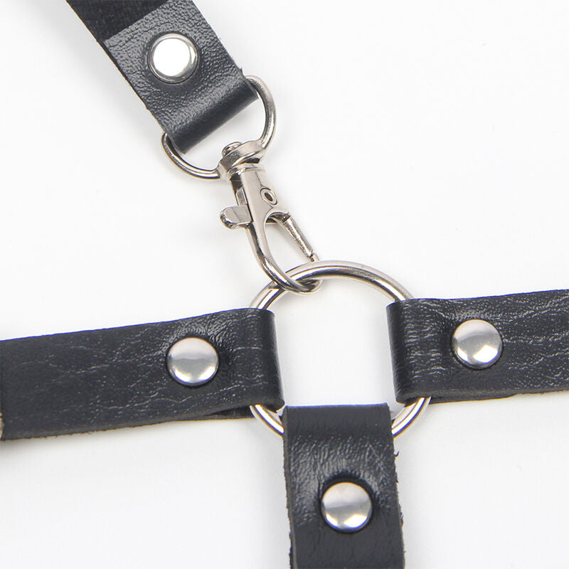 Subblime Fetish Subblime - Harness With Straps And Chaindetails One Size
