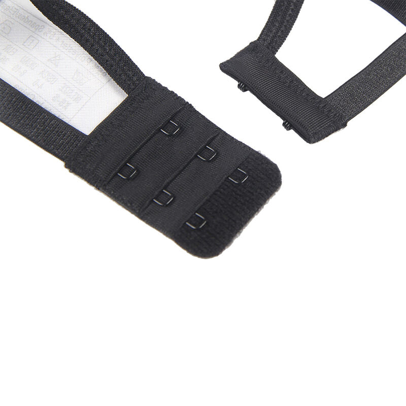 Subblime Sets Subblime - Set De 3 Piezas Sujetador + Tanga + Liga Encaje Negro S/M