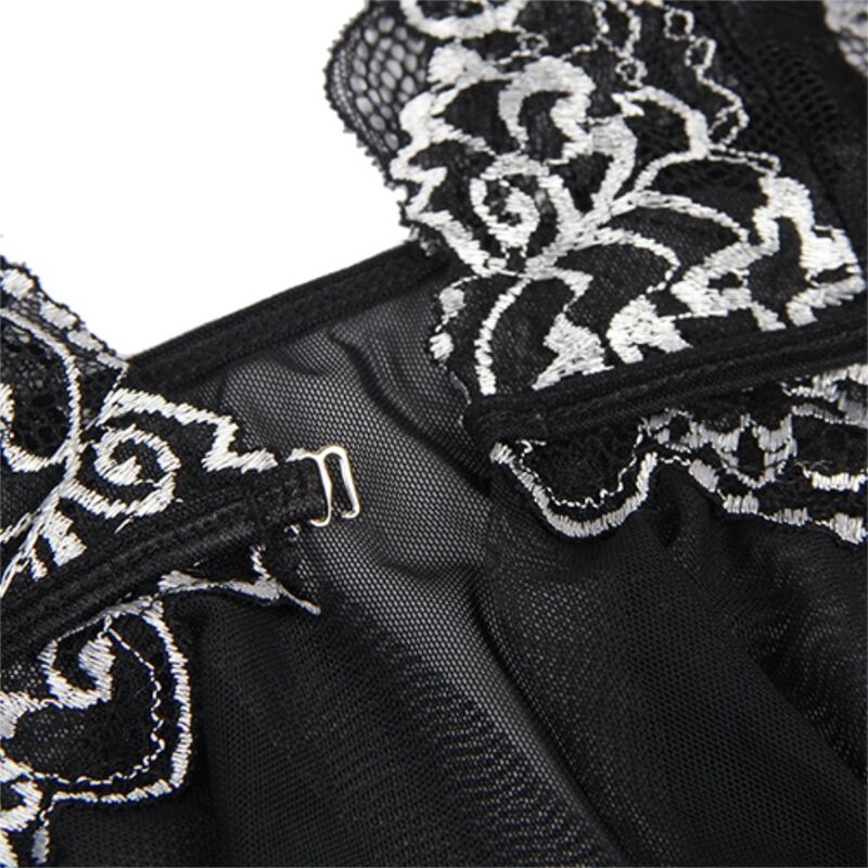 Subblime Babydolls Subblime - Babydoll Tela Tul Pecho Encaje S/M