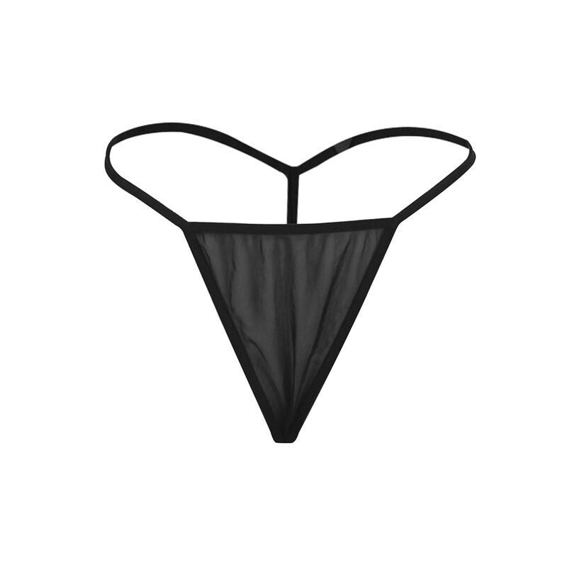 Subblime Babydolls Subblime - Babydoll Tela De Tul Detalle Encaje Y Flor Negro S/M
