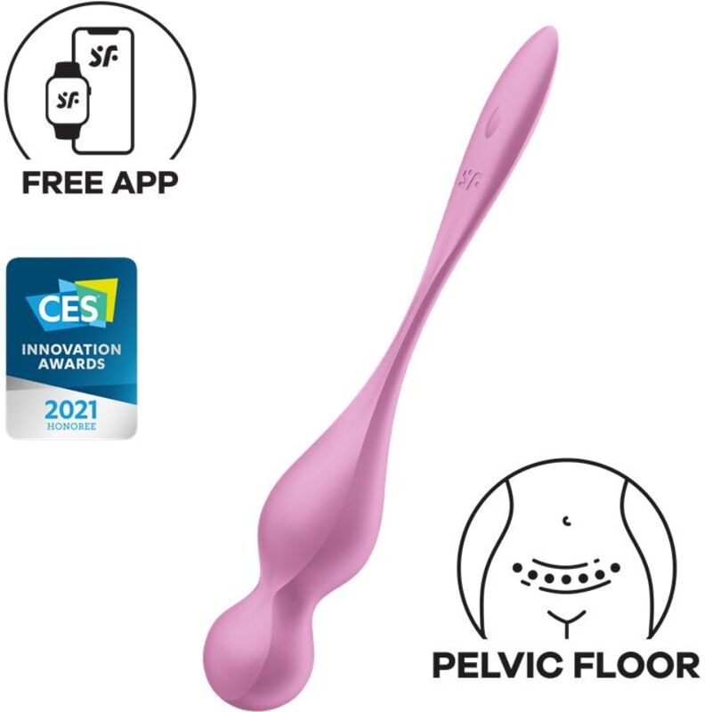 Satisfyer Balls Satisfyer - Love Birds Vibrating Kegel Balls Pink