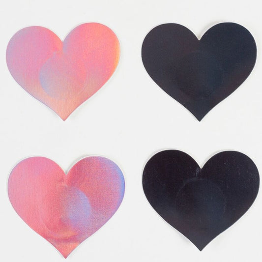 Secretplay 100% Fetish Secret Play - Wow Boobs! Heart Nipple Covers