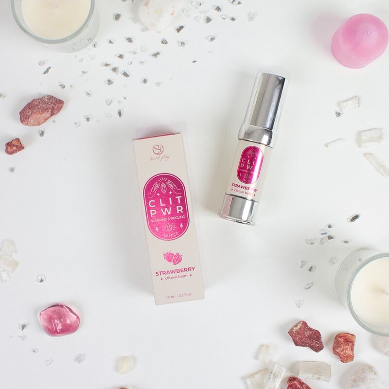 Secretplay Cosmetic Secret Play - Clit Pwr Strawberry Clitoris Balm
