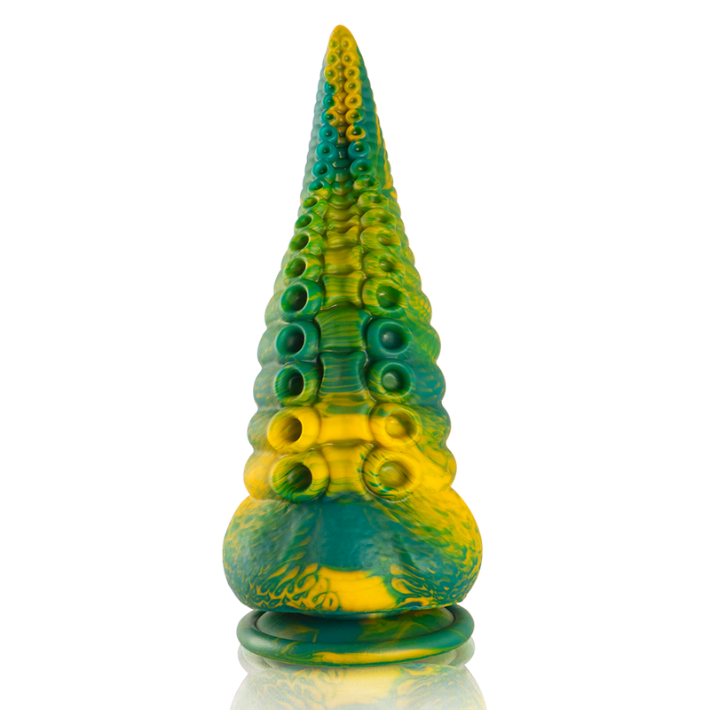 Epic Cetus Green Tentacle Dildo Large Size
