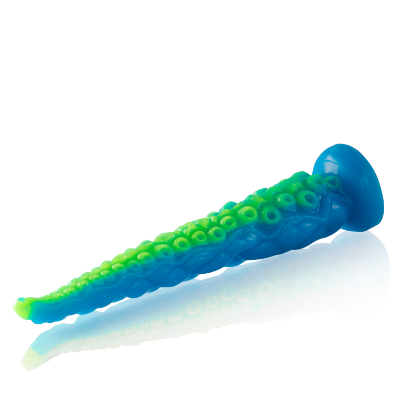 Epic Scylla Fluorescent Thin Tentacle Dildo Large Size