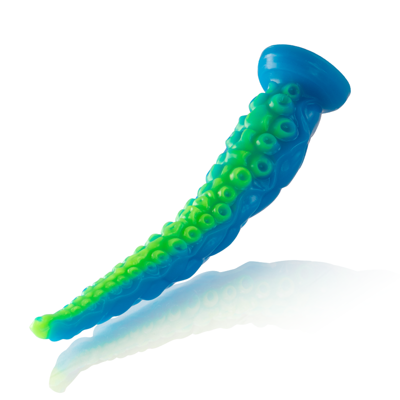 Epic Scylla Fluorescent Thin Tentacle Dildo Small Size