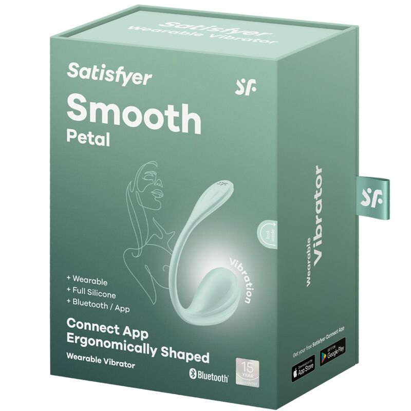 Satisfyer Partner Satisfyer - Smooth Petal G-Point Stimulator Water Green Free App