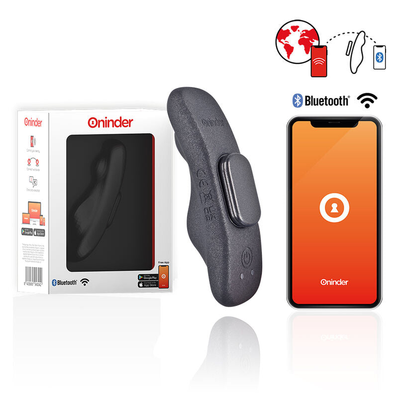 Oninder Manila Panty Rechargeable Vibrator 9 Speed 9.6 Cm X 2.6 Cm - Free App