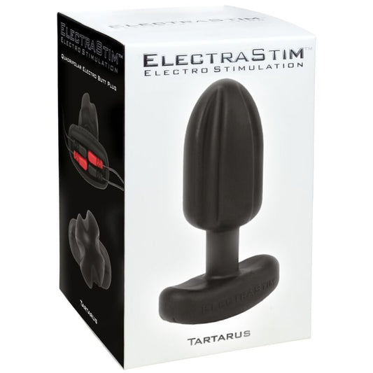 Electrastim Tartarus Anal Plug Quadripolar Silicone Black