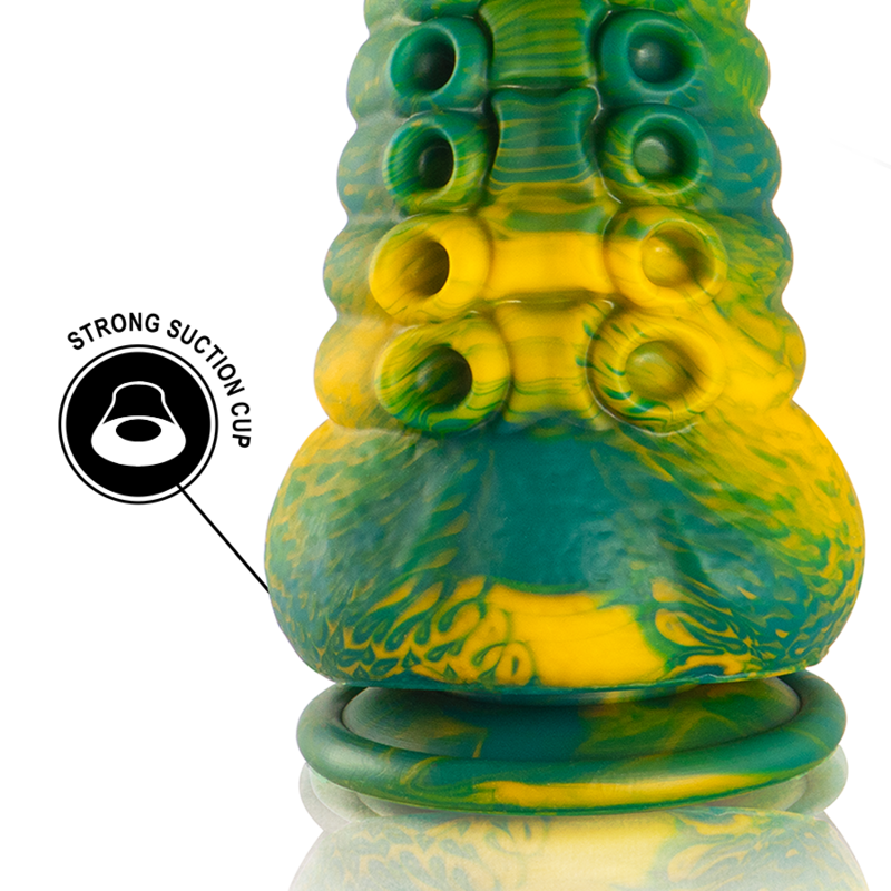 Epic Cetus Green Tentacle Dildo Small Size