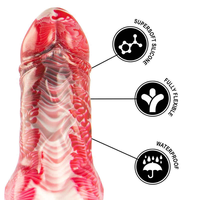 Epic Helios Dildo With Testicles Heat And Ecstasy
