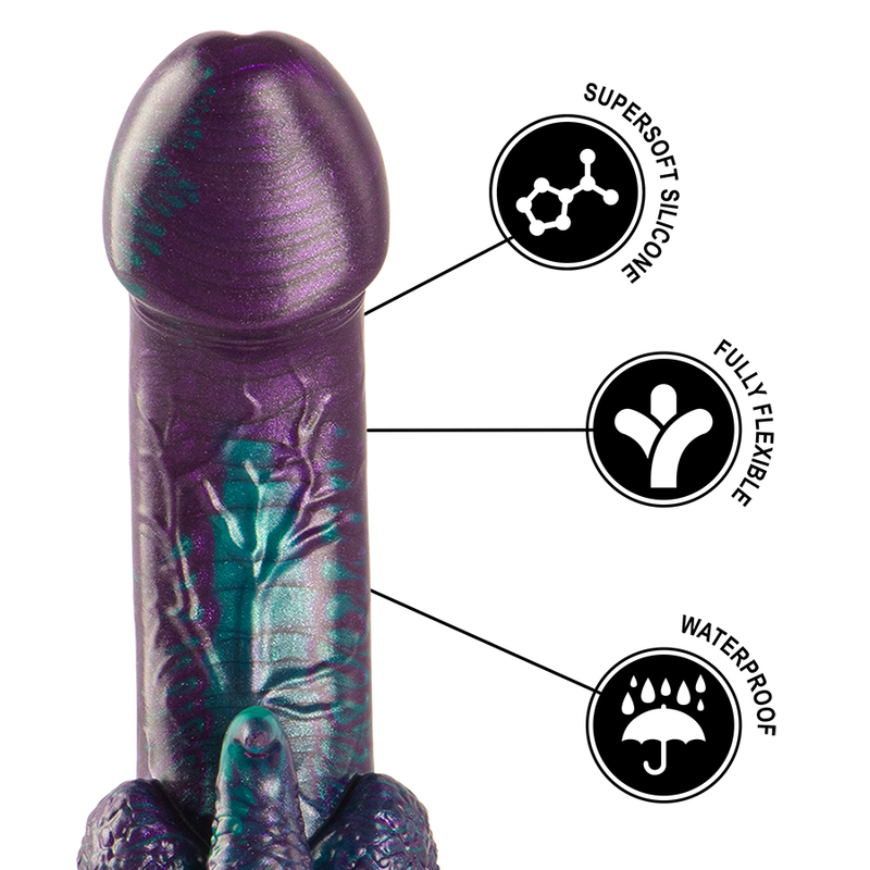 Epic Basilisk Dildo Double Scaly Pleasure Small Size