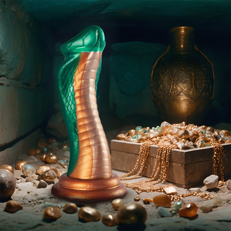 Epic Python Dildo Cobra Green