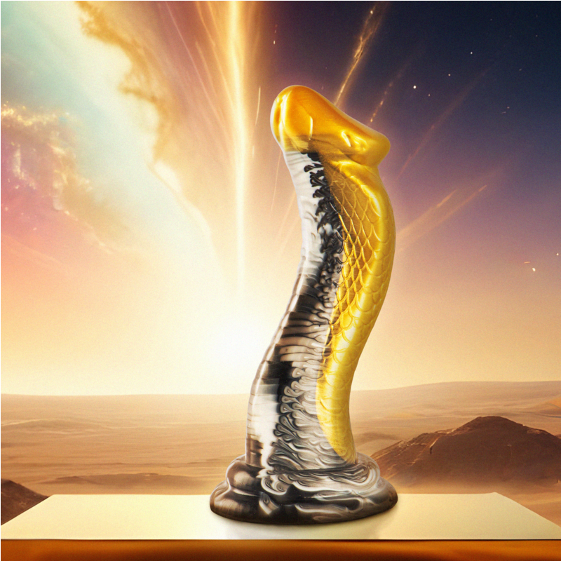 Epic Drakon Dildo Yellow Cobra