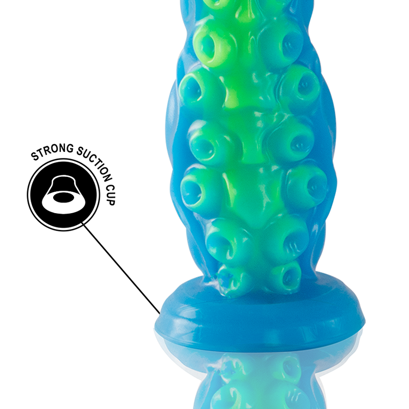 Epic Scylla Fluorescent Thin Tentacle Dildo Small Size