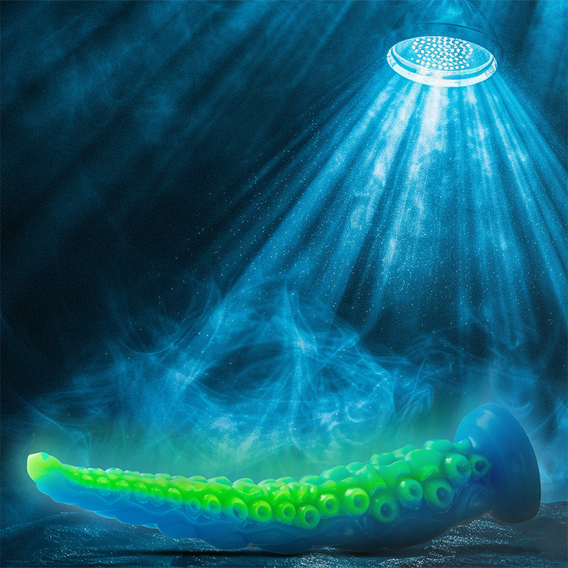 Epic Scylla Fluorescent Thin Tentacle Dildo Small Size