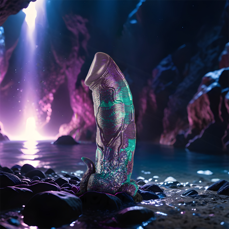 Epic Basilisk Dildo Double Scaly Pleasure Big Size