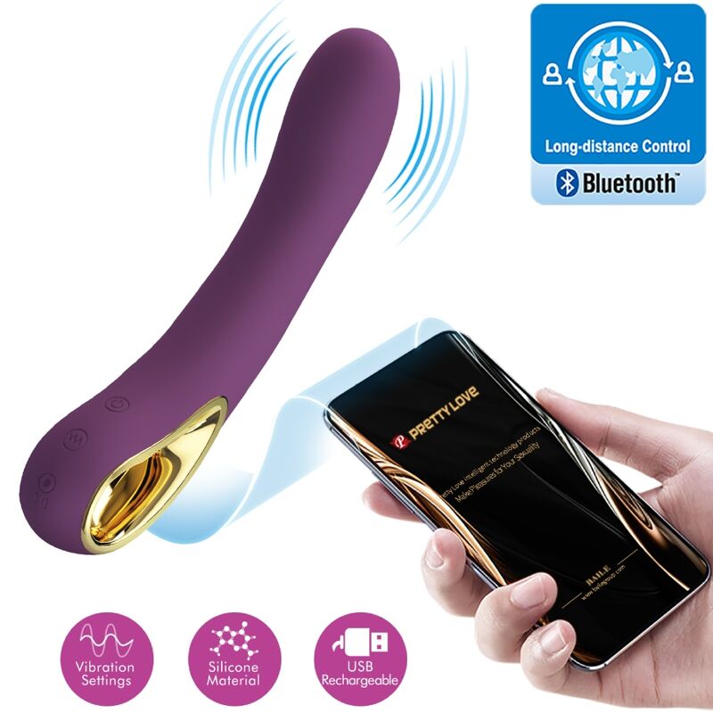 Pretty Love Smart Pretty Love - Ethan Rechargeable Vibrator Lila