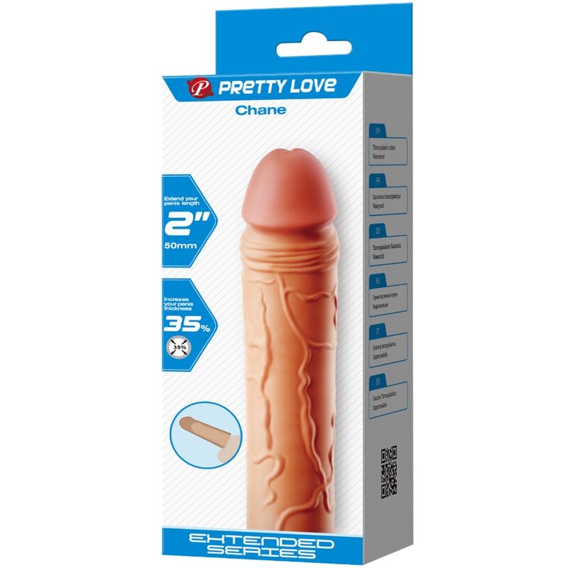 Pretty Love Male Pretty Love - Chane Penis Extender Cover Flesh