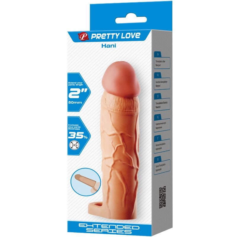 Pretty Love Male Pretty Love - Chane Penis Extender Cover Flesh