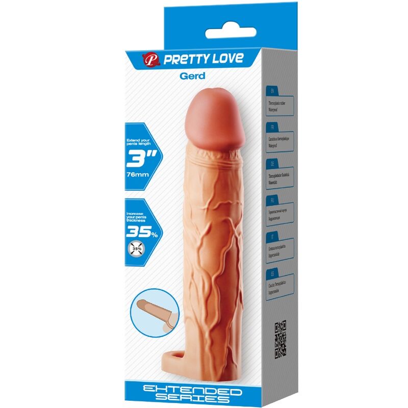 Pretty Love Male Pretty Love - Gerd Penis Extender Cover Flesh