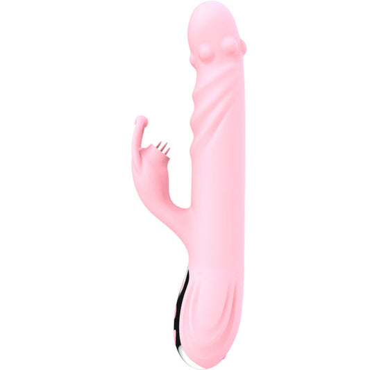 Armony Vibrators Armony - Fully Tongue Vibrator With Stimulating Tongue Pink Heat Effect