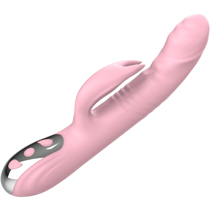 Armony Vibrators Armony - Fully Finger Rabbit Vibrator Pink Heat Effect