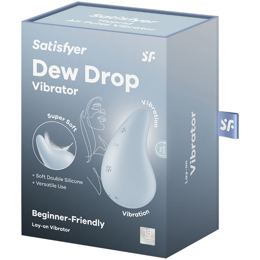 Satisfyer Layons Satisfyer - Dew Drop Vibrador Lay-On Blanco