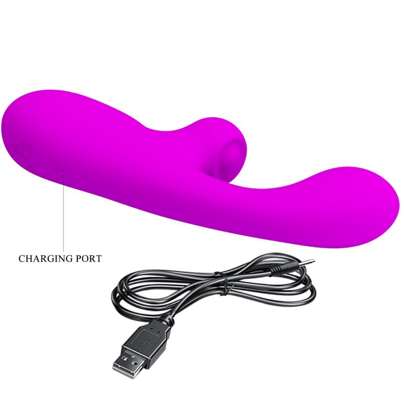 Pretty Love Flirtation Pretty Love - Skylar Purple Stimulator Vibrator