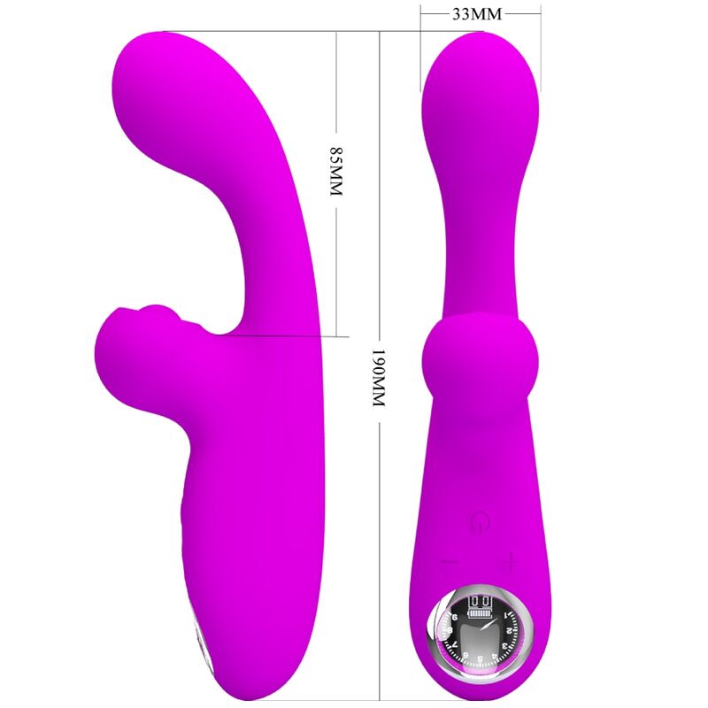 Pretty Love Flirtation Pretty Love - Skylar Purple Stimulator Vibrator