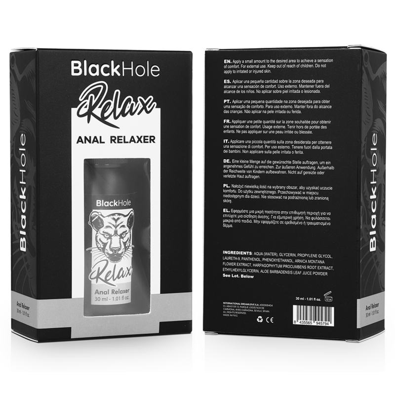 Black Hole Anal Relaxer Spray Explorer 30 Ml