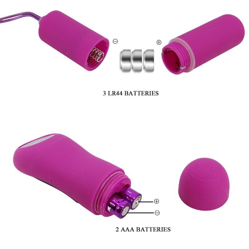 Baile Stimulating Baile - Thong With Vibrating Bullet And Control Purple
