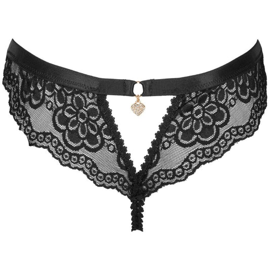 Livco Corsetti Panties Livco Corsetti Fashion - Oksurin Panty Con Apertura Negro