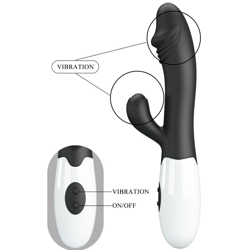 Pretty Love Snappy G-Spot Vibrator Black