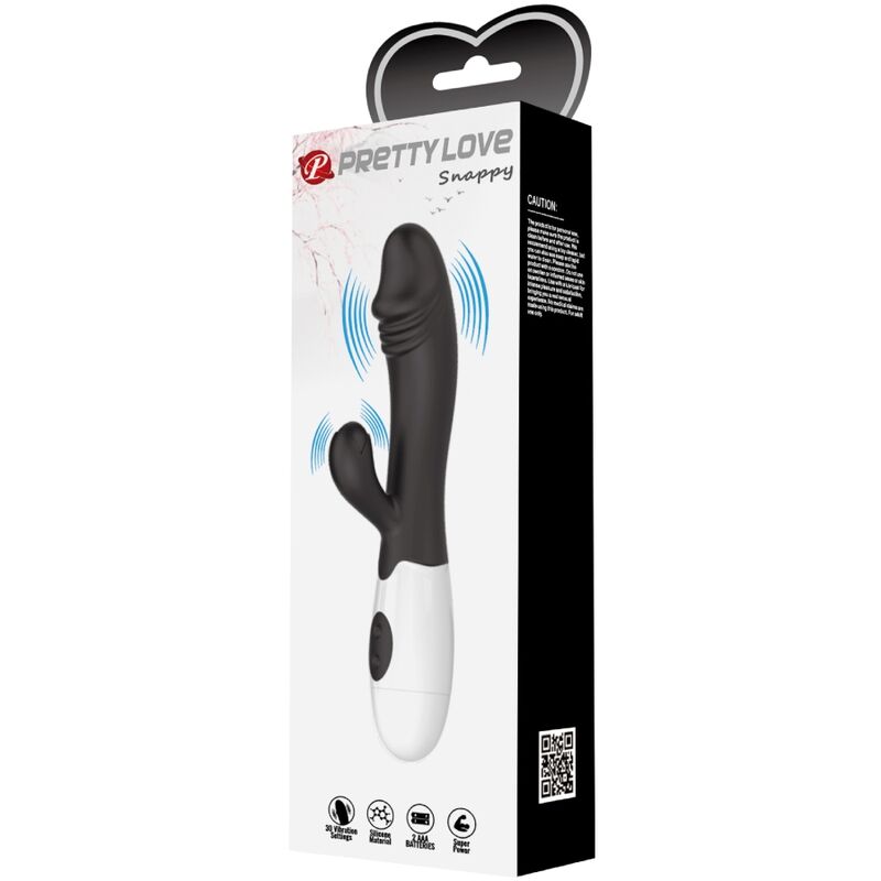 Pretty Love Snappy G-Spot Vibrator Black