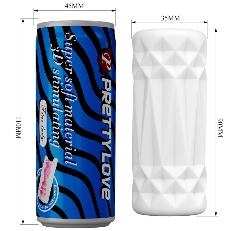 Pretty Love Super Soft Masturbator Blue