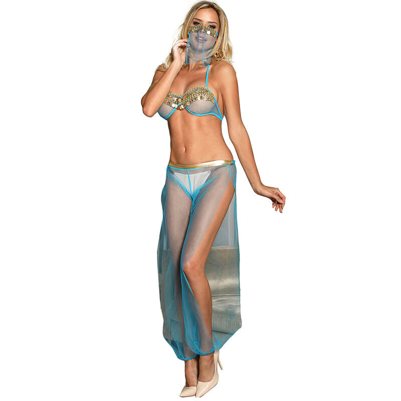Subblime Sets Subblime - Set De Lenceria India Style Azul S/M