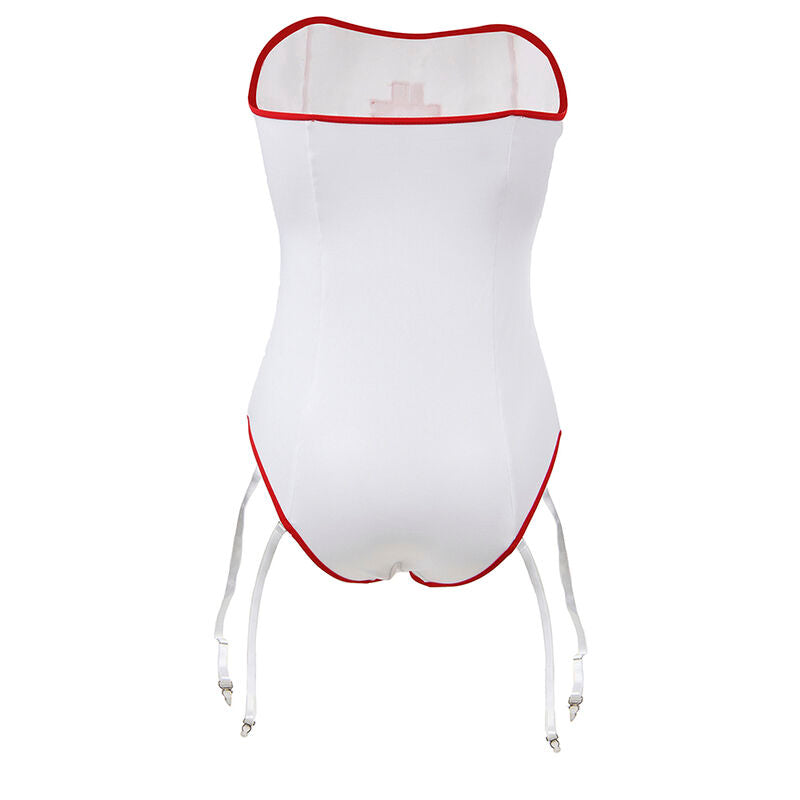 Subblime Costumes Subblime - Disfraz Enfermera Sexy Con Teddy S/M