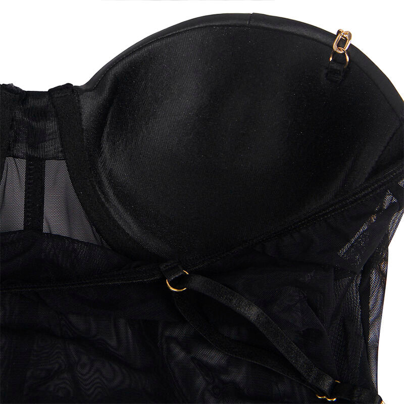 Subblime Bodies Subblime - Body Tirantas Cadena Negro S/M